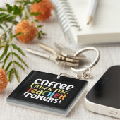 コーヒ与えーミー先生力 キーホルダー (正面右)