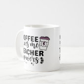 コーヒ与えーミー先生力 コーヒーマグカップ (正面左)