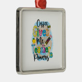 コーヒ与えーミー先生力 メタルオーナメント (右)