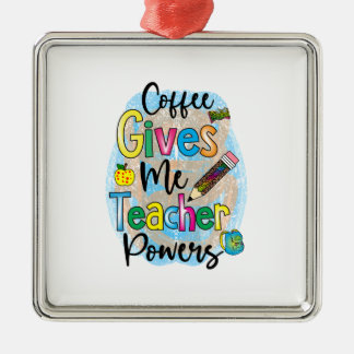 コーヒ与えーミー先生力 メタルオーナメント