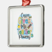 コーヒ与えーミー先生力 メタルオーナメント (左)