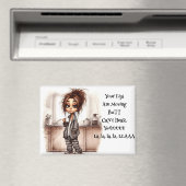 コーヒ予測できなーの女性は磁石を聞くことができない マグネット (インサイチュ (食洗機))