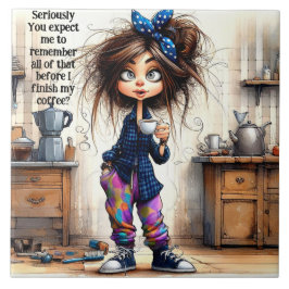 コーヒ予測できなーレディーマージーセラミックタイル タイル