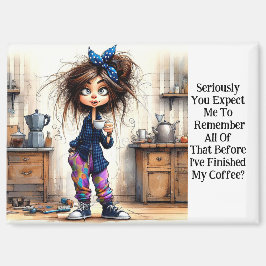 コーヒ予測できなーレディーマージーマグネット マグネット