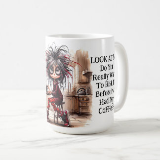 コーヒ予測できなーレディーリスク コーヒーマグカップ
