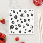 コーヒ予測できなー豆「Mmmコーヒー」紙ナプキン スタンダードランチョンナプキン (インサイチュ)