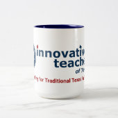 コーヒ伝統的ーマグの値 ツートーンマグカップ (中央)