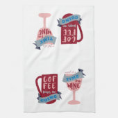 コーヒ保ーで行く キッチンタオル (縦)