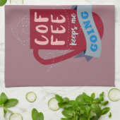 コーヒ保ーで行く キッチンタオル (折り畳み)