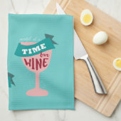 コーヒ保ーで行く キッチンタオル (四つ折り)