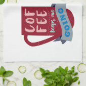 コーヒ保ーで行く キッチンタオル (折り畳み)