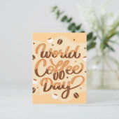 コーヒ国際的ーの日 ポストカード (スタンド正面)