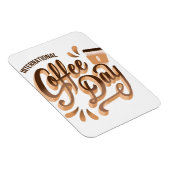 コーヒ国際的ーの日 マグネット (右側)