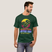 コーヒ国際的ー・デイ・プレミアム Tシャツ (正面フル)