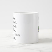 コーヒ実在ーの主任 ジャンボコーヒーマグカップ (正面)