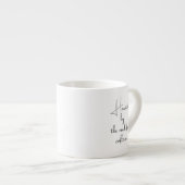 コーヒ幽霊のよく出るー・ホワイト・ハロウィーンで エスプレッソカップ (正面右)