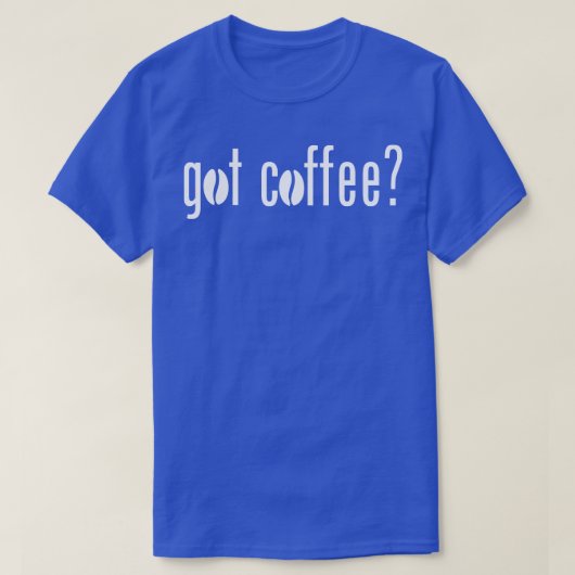 コーヒ得ー1 Tシャツ (デザイン正面)
