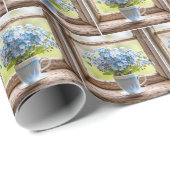 コーヒ忘れーカップに入ったMe-Not Bunch ラッピングペーパー (ロールコーナー)