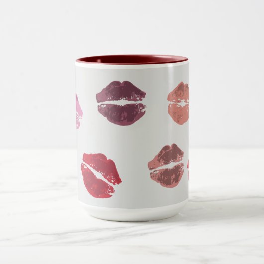 コーヒ恋しく思ー/ティーマグカップのキス マグカップ (中央)