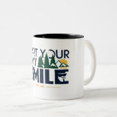 コーヒ感動的ーマググ ツートーンマグカップ (正面右)