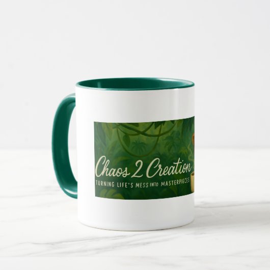 コーヒ感動的ーマググ マグカップ (正面左)