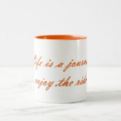 コーヒ感動的ーマグ ツートーンマグカップ (中央)