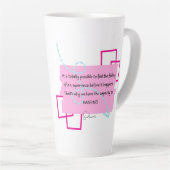 コーヒ感動的ー&ティーマグカップ カフェラテマグ (右アングル)