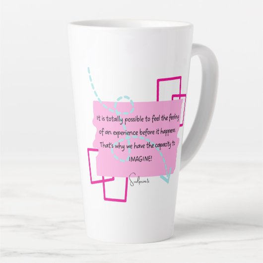 コーヒ感動的ー&ティーマグカップ カフェラテマグ (右アングル)