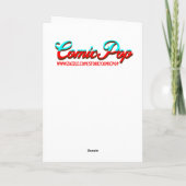 コーヒ感謝していーと友より カード (裏面)