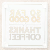 コーヒ感謝していー ガラスコースター (裏面)