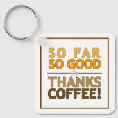 コーヒ感謝していー キーホルダー (正面)