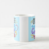 コーヒ教えーグレード反復 コーヒーマグカップ (中央)