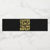 コーヒ教えータコスレピートチンコデマヨー先生 ペットボトルラベル (シングルラベル)