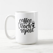コーヒ教えーリピーター コーヒーマグカップ (左)