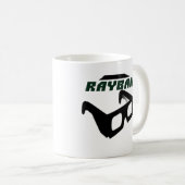 コーヒ最高のーカップにフレーズを書付ける コーヒーマグカップ (正面右)