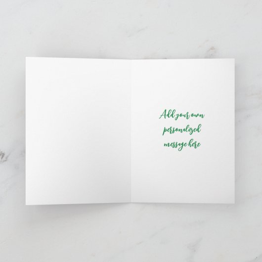 コーヒ最高のースのカップのクリスマス© GraphicLoveShop カード (内部)