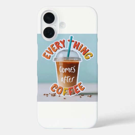 コーヒ来ーの後 Case-Mate iPhoneケース (裏面)