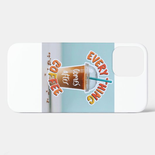 コーヒ来ーの後 Case-Mate iPhoneケース (裏面 (横))