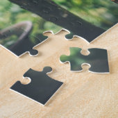 コーヒ楽しむーのサイン引用文アートのタイポグラフィ画像 ジグソーパズル (側面)