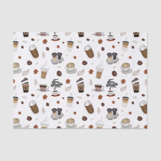 コーヒ楽しむー事業 薄葉紙 (正面)