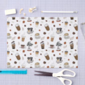 コーヒ楽しむー事業 薄葉紙 (クラフト)