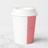 コーヒ楽しむー 紙コップ (右)