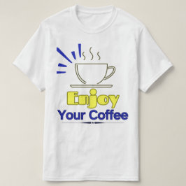 コーヒ楽しむーTシャツ Tシャツ