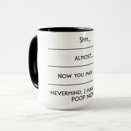 コーヒ笑わされるーおもしろい中毒症状マグカップ マグカップ (正面左)