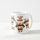 コーヒ笑わされるーマググ コーヒーマグカップ (正面右)