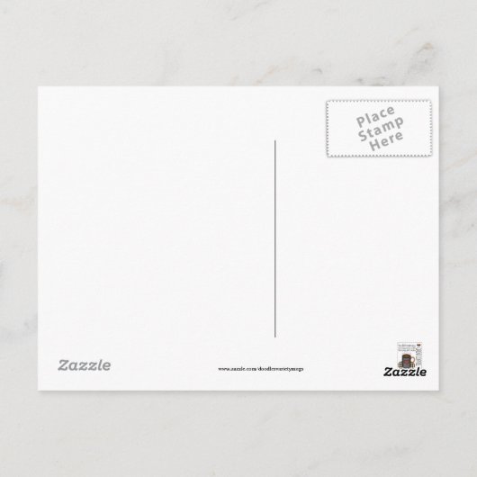 コーヒ素晴らしーおもしろい漫画はがき ポストカード (裏面)