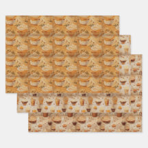 コーヒ素朴ーヴィンテージ水色セットNo1