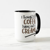 コーヒ考えーが好き..... マグカップ (正面右)