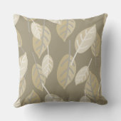 コーヒ葉ー枕 クッション (裏面)