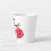 コーヒ賛美ーマグ カフェラテマグ (正面)